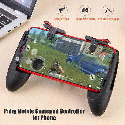 5 in 1 Mobile Gamepad Controller Joystick L1R1 Trigger Fire Buttons Mobile Gamepad For PUBG For iPhone Android Game Accessories